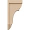 Ekena Millwork 10"W x 10"D x 20"H Wide Bryant Rough Cedar Woodgrain TimberThane Corbel, Primed Tan CORUR10X10X20BRYRCPR - alternate 5